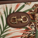 Salvatore Ferragamo Gancini Shoulder Bag Nylon - image 13