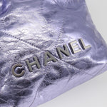 Chanel 22 Chain Hobo Quilted Calfskin Mini - image 15