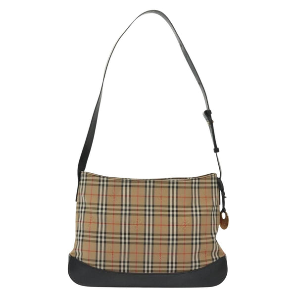 Burberry Shoulder Bag Nova Check Canvas
