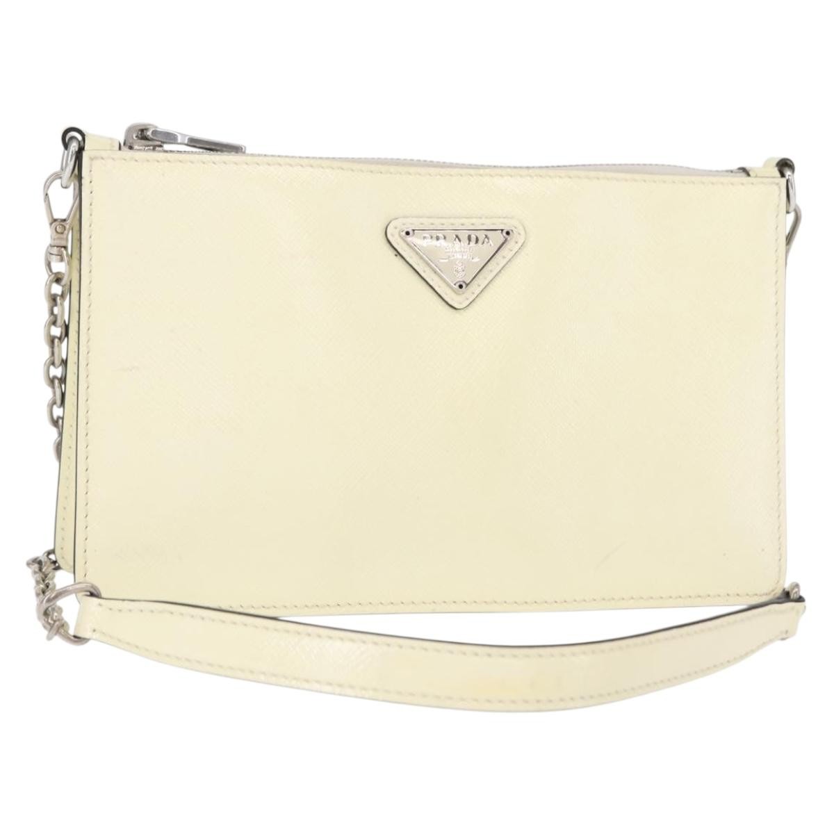 Prada Chain Crossbody Bag Vernice Saffiano Leather Small - image 1