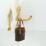 Celine Vintage Macadam Tote bag Canvas and Leather - image 14