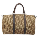 Christian Dior Vintage Trotter Boston Bag Diorissimo Canvas Large - image 3