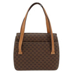 Celine Vintage Macadam Handbag Canvas and Leather - image 2