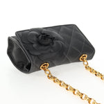 Chanel Vintage Camellia Flap Bag Satin Mini - image 17