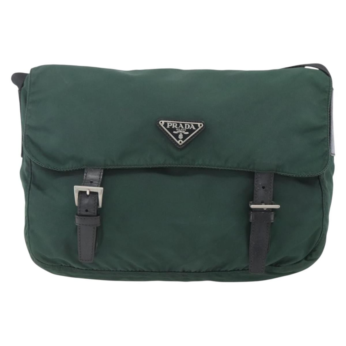 Prada Double Buckle Flap Messenger Bag Tessuto Large - image 1