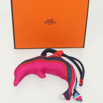 Hermes Petit H Dolphin Bag Charm Silk - image 7