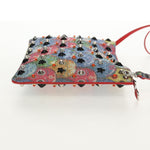 Christian Louboutin Loubiclutch Spiked Printed Leather - image 4