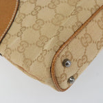 Gucci Vintage Ring Tote GG Canvas with Leather Medium - image 9