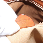 Celine Vintage Macadam Shoulder Bag Canvas and Leather - image 7