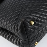 Bally Vintage Handbag Quilted Leather - image 10