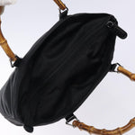 Gucci Vintage Bamboo Handle Tote Nylon - image 13