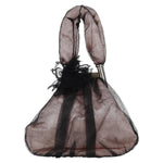 Chanel Drawstring Bucket Bag Chevron Patchwork Canvas Small - image 13