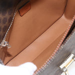 Celine Vintage Macadam Shoulder Bag Canvas Medium - image 5