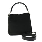 Gucci Vintage Bamboo Handle Bag Nylon - image 14