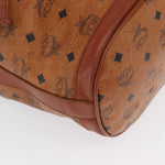 MCM Visetos Shoulder bag Canvas and Leather - image 10