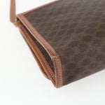 Celine Vintage Macadam Shoulder Bag Canvas and Leather - image 11