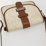 Celine Vintage Macadam Shoulder Bag Canvas and Leather - image 13