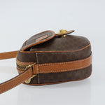 Celine Vintage Macadam Shoulder Bag Canvas and Leather - image 4