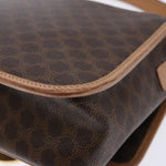 Celine Vintage Macadam Shoulder Bag Canvas Medium - image 11