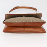 Celine Vintage Macadam Shoulder Bag Canvas and Leather - image 14