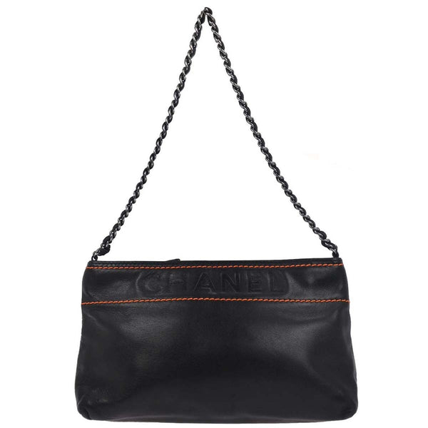 Chanel Lax Pochette Leather - image 1