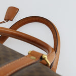 Celine Vintage Duffle Bag Canvas and Leather - image 17