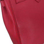 Hermes Birkin Handbag Red Courchevel with Gold Hardware 30 - image 10
