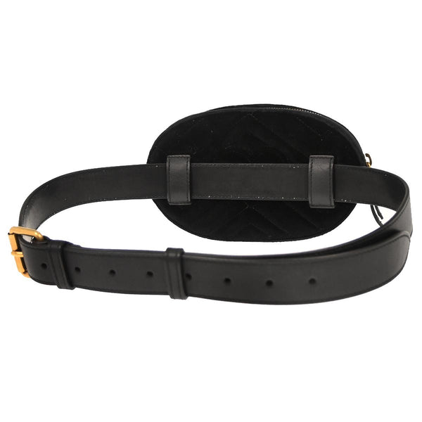 Gucci GG Marmont Belt Bag Matelasse Velvet
