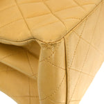 Chanel Vintage CC Square Flap Shoulder Bag Quilted Lambskin Medium - image 6