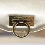 Salvatore Ferragamo Gancini Shoulder Bag Leather - image 12