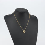 Christian Dior CD Pendant Necklace Metal and Crystals - image 6