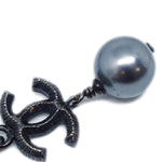 Chanel Vintage CC Pendant Necklace Metal - image 3