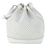 Louis Vuitton Flore Noe Handbag Perforated Leather - image 2