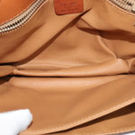 Celine Vintage Macadam Shoulder Bag Canvas and Leather - image 6
