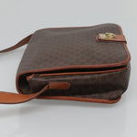Celine Vintage Macadam Shoulder Bag Canvas and Leather - image 4
