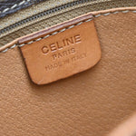 Celine Vintage Macadam Shoulder Bag Canvas and Leather - image 6