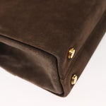 Salvatore Ferragamo Vintage Handbag Suede - image 11
