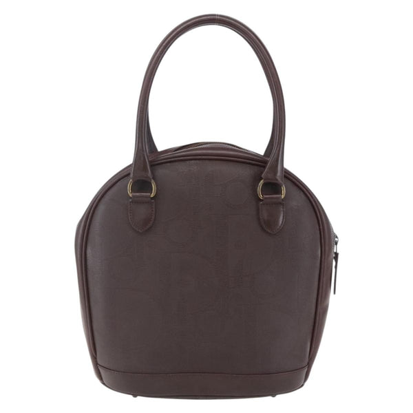 Christian Dior Vintage Trotter Handbag Canvas