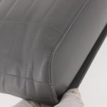 Chanel Vintage Chocolate Bar Metal Ring Tote Quilted Lambskin Medium - image 10