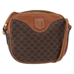 Celine Vintage Macadam Shoulder Bag Canvas and Leather - image 1