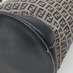 Fendi FF Logo Mon Tresor Bucket Bag Printed Shearling with Leather Mini - image 9