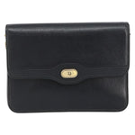 Christian Dior Vintage CD Chain Flap Shoulder Bag Leather - image 1