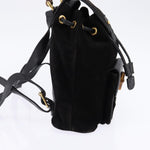 Gucci Vintage Bamboo Backpack Suede Mini - image 4