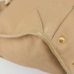 Prada Front Zip Convertible Satchel Cervo Leather Medium - image 12