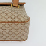 Celine Vintage Macadam Handbag Canvas and Leather - image 10