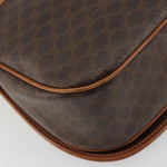 Celine Vintage Macadam Shoulder Bag Canvas and Leather - image 11