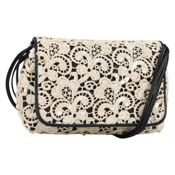 Chanel Floral CC Flap Bag Leather - image 1