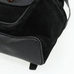 Gucci Gucci bamboo backpack daim mini - image 9