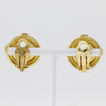 Chanel Vintage CC Clip-On Earrings Metal - image 2