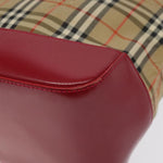 Burberry Nova Check Tote Canvas and Leather - image 8